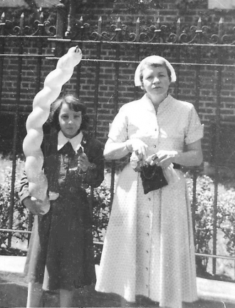Else Solberg at a 17th of May Parade in Brooklyn in 1954