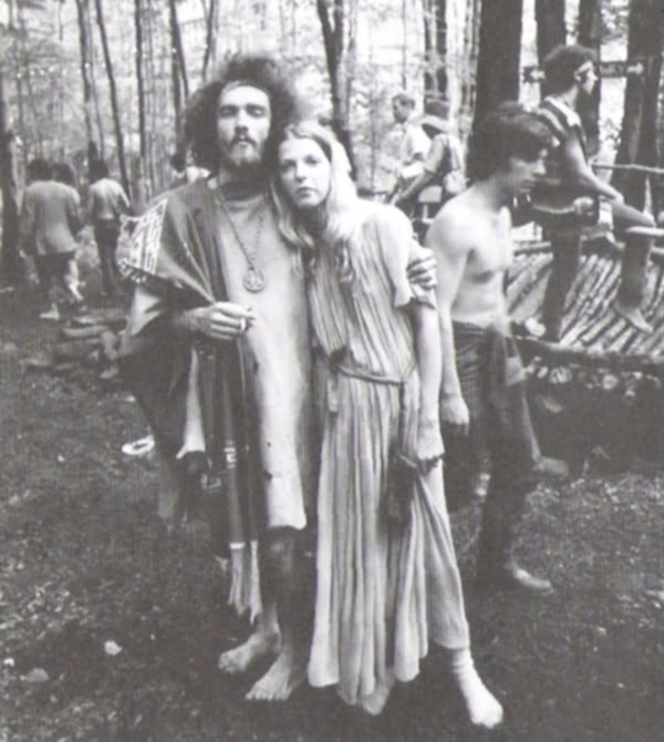 Hippies at Woodstock?