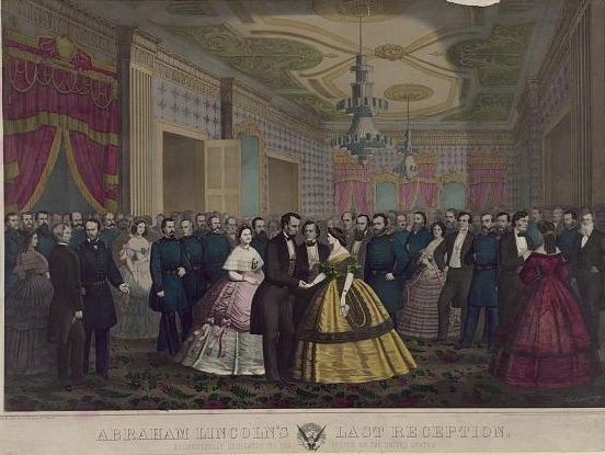 Abraham Lincoln's last reception / Hohenstein.