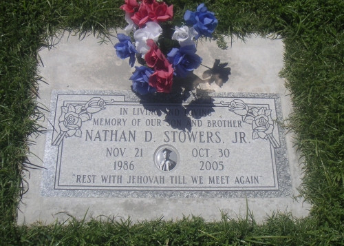 Nathan D Stowers Jr. Gravesite