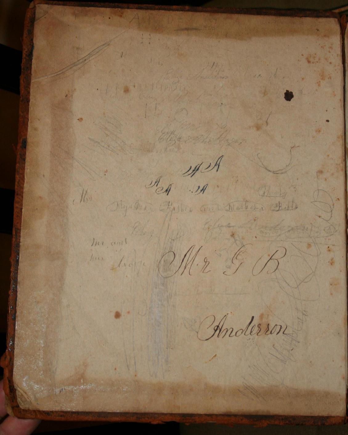 George B. Anderson Family Bible