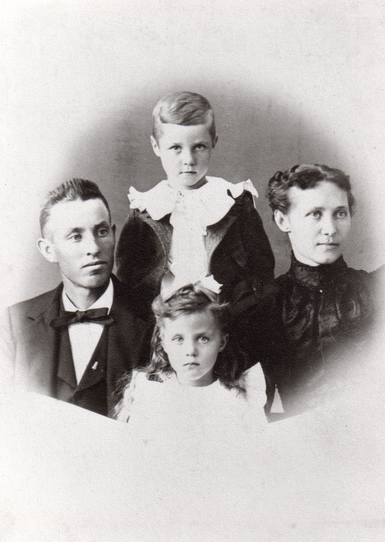 Frank & Georgia Blair family, 1897