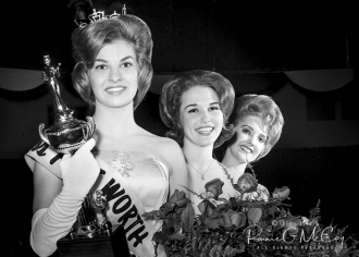 Joy Garrett named Miss Fort Worth in 1963.