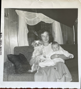Alice Frazier with baby Angele