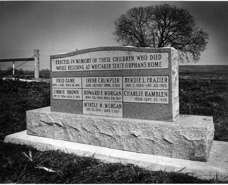 Jimmie Brown Grave marker, OK
