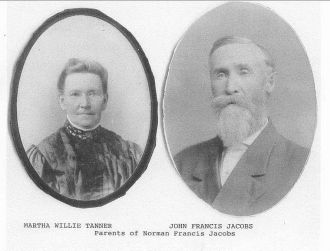 John Francis Jacobs & Martha Tanner