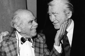 Frank Capra and James Stewart