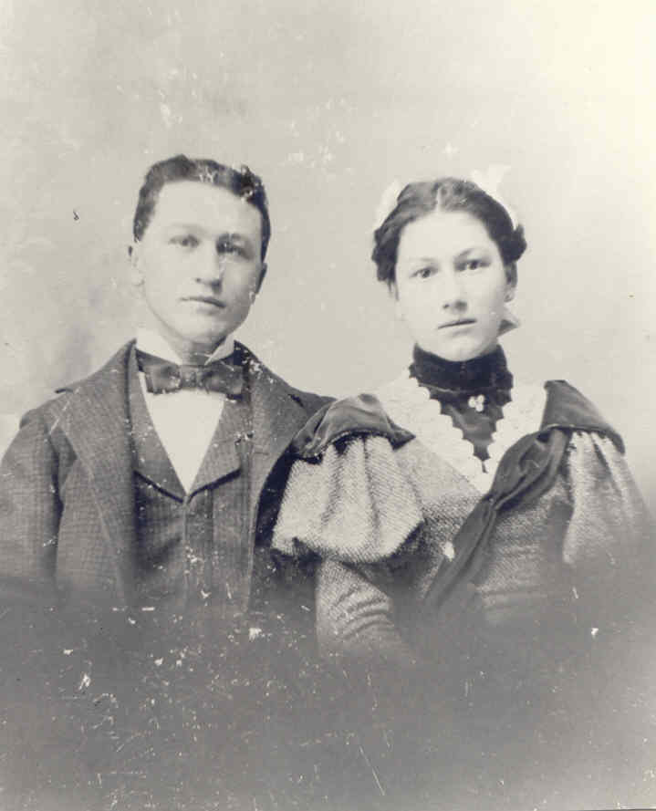 Samuel Yegerlehner and wife Selfa Schauber Yegerlehner