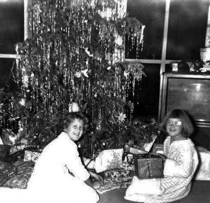 Kroetch Christmas, Cupertino, CA, 1957