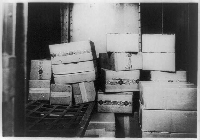 [Cases of whiskey confiscated by the U.S. Internal...