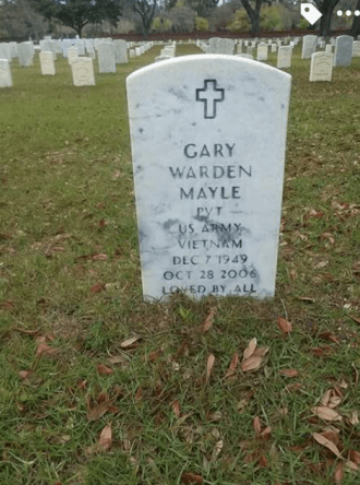 Gary Warden Mayle Gravesite