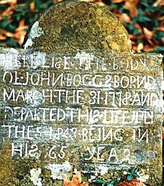John O. Boggs headstone