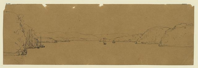 The Hudson River from Poughkeepsie