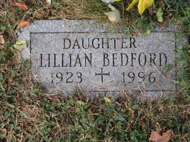Lillian M. Bedford Gravesite