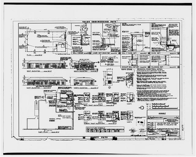7. PLANS, ELEVATIONS, SECTIONS & DETAIL, SHEET NO....