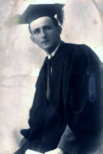 Thomas F. 'Tomás' O'Mahony  - Graduation Photograph