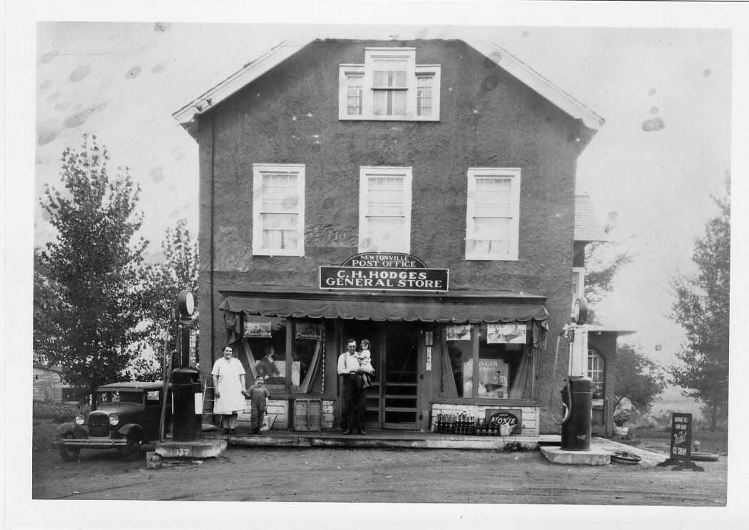 C.H. Hodges store, Newtonville, N.Y. 1930