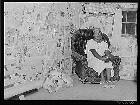 Mrs. Sam Shonebrooks in her home. Saint Mary's County,...