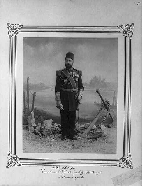 [General Faik Paşa, Chairman of the Navy General Staff,...