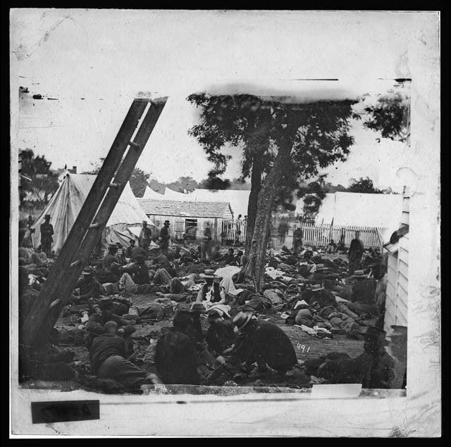 [Savage Station, Va. Field hospital after the battle of...