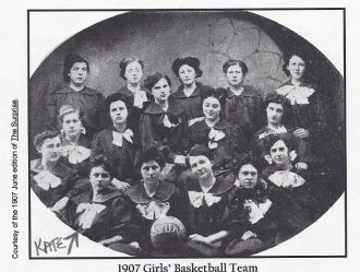 Catherine Fritz 1907 Girl's Basketball Team