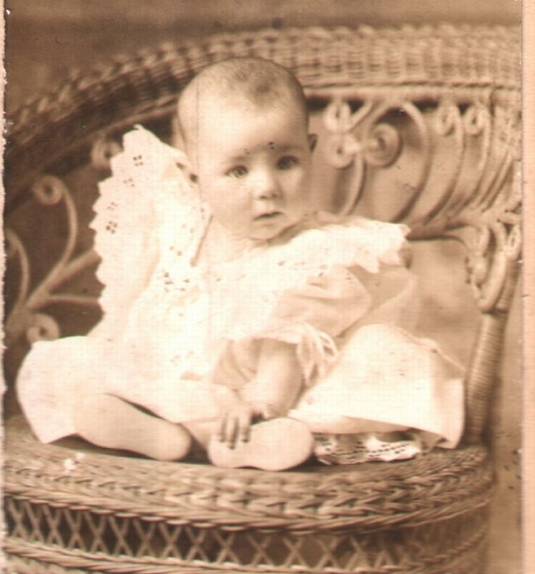 Grandma Anna Baby Portrait