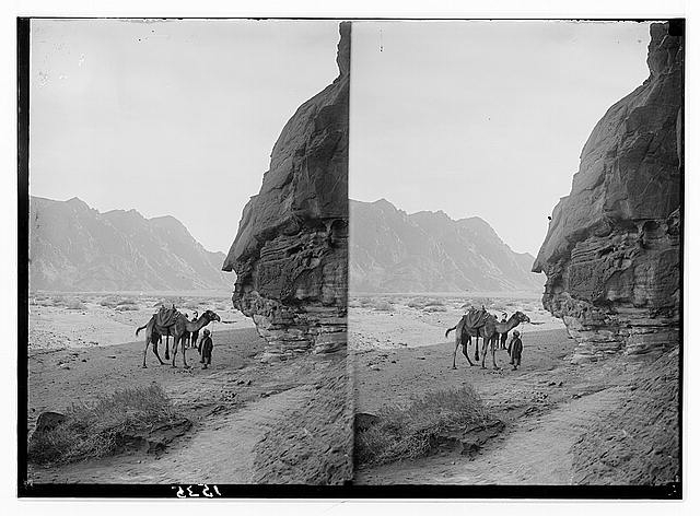 To Sinai via the desert. Wady Mokattab.
