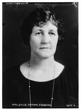 Miriam Amanda Wallace Ferguson Born 1875 Biography And Family Tree