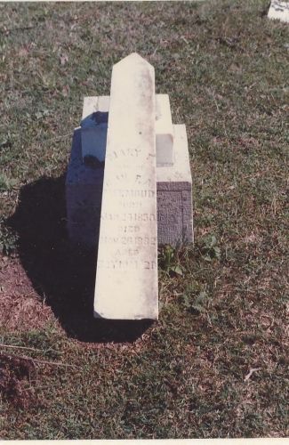 Mary Francis Mermoud's gravesite