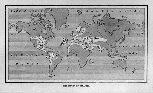 The empire of Atlantis [map]