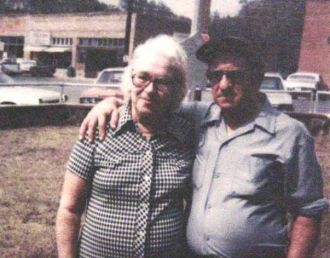 Nora LaRue Badger & Uncle Jim VanDyke