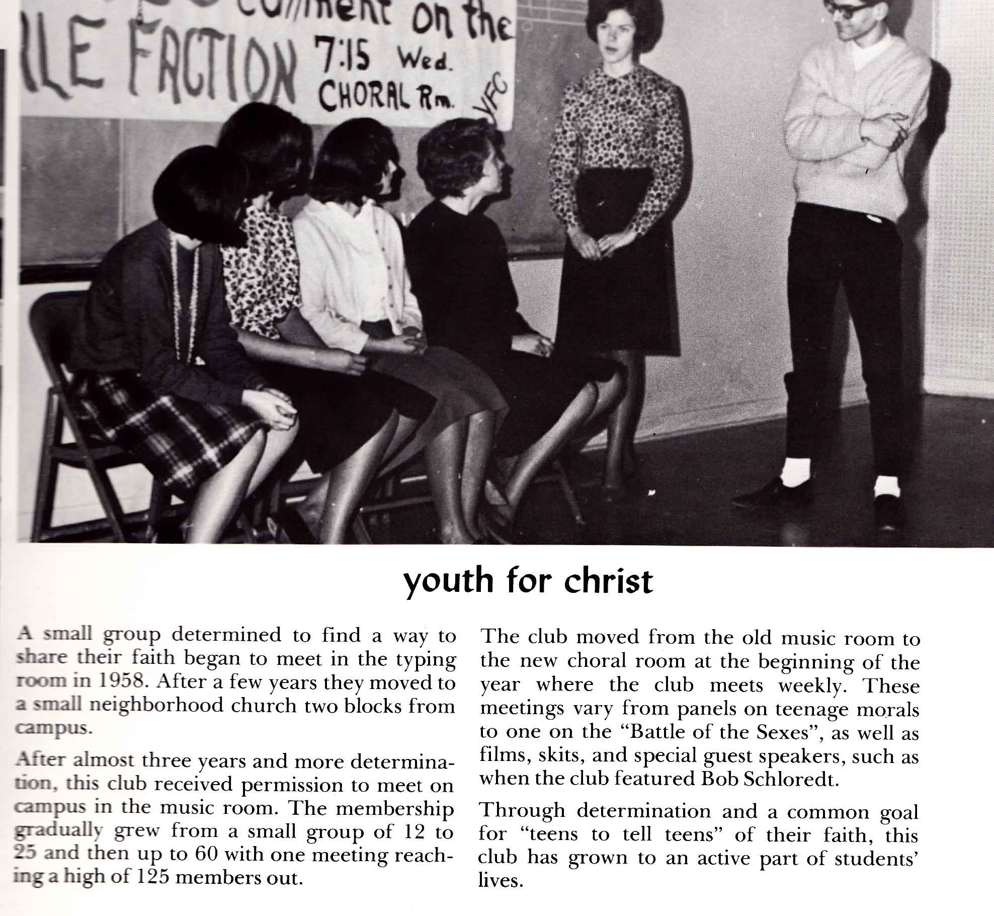 Youth for Christ in High School