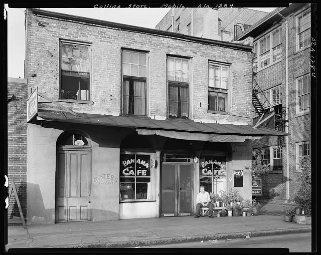 Collins House, Royal St. near St. Louis St., Mobile,...