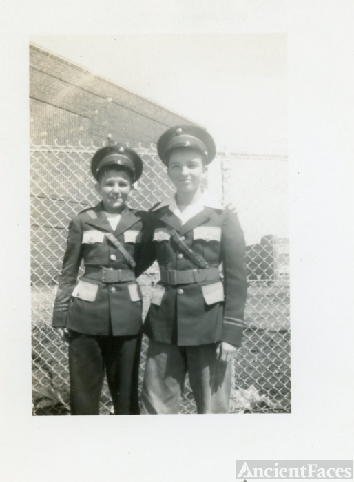 Jack Samples in uniform?