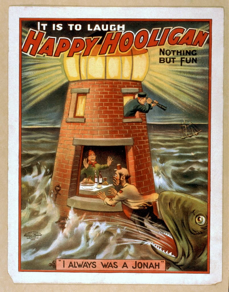 Happy Hooligan it is to laugh : nothing but fun.