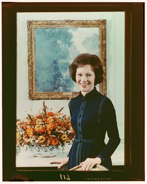 [Mrs. Jimmy Carter, half-length portrait, standing,...