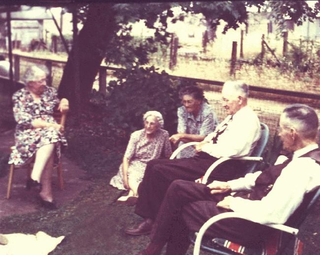 Reunion of Martha Barker Lewis family
