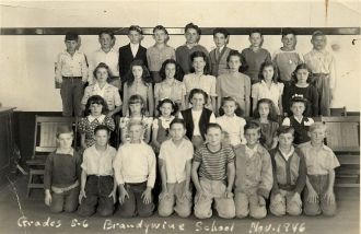 Brandywine School Mrs. Earnshaw's 5th&6th gr, 1946