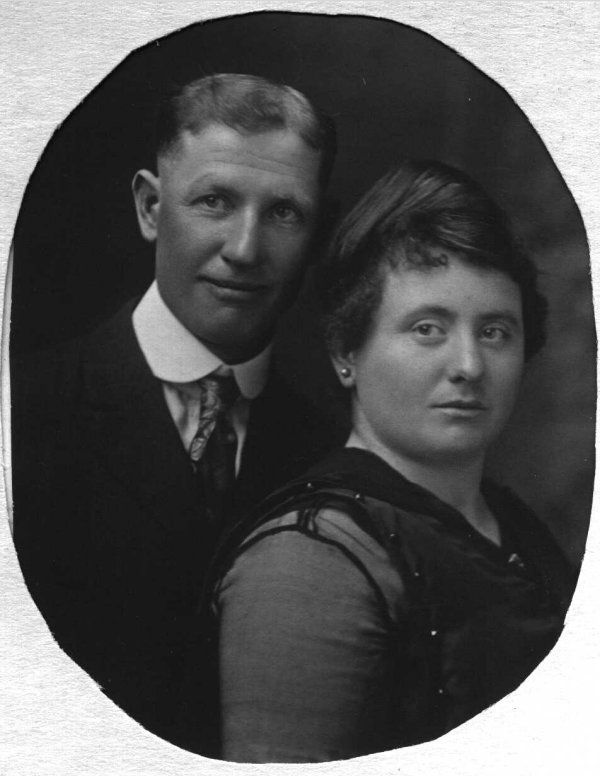 John F Cox and Lottie McPherren Cox