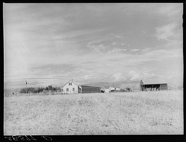 Farmstead on San Luis Valley Farms, Colorado