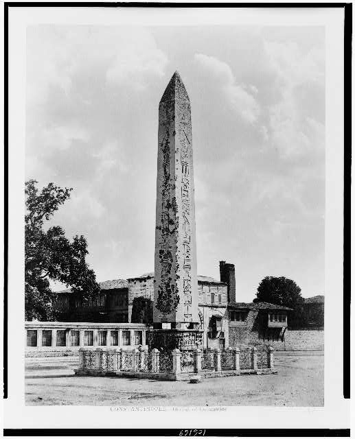 Constantinople. Obelisk of Constantine