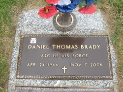 Daniel Thomas Brady Gravesite