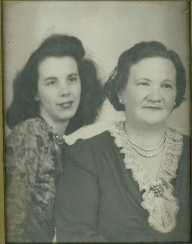 Bettie Gattis and Mother