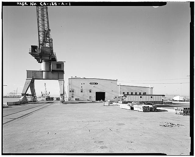 1. GENERAL VIEW SHOWING NORTHEAST END (FRONT) OF TRANSIT...