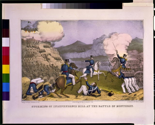 Storming of Independence Hill at the Battle of Monterey /...