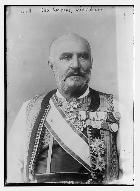 King Nicholas, Montenegro