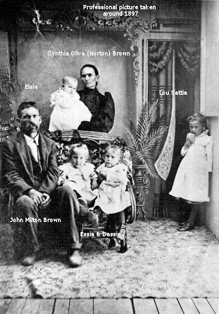 Cyntha Olive Norton Brown & Family