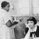Louise Beavers and Claudette Colbert.