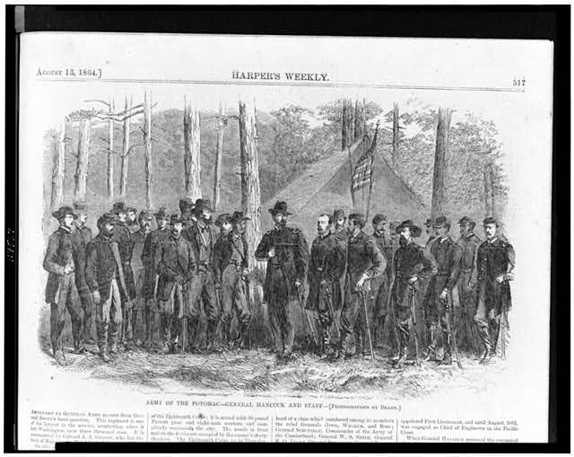 Army of the Potomac--General Hancock and staff /...