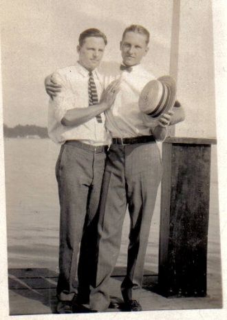 Otis and Clark Best, Pennsylvania, 1920's